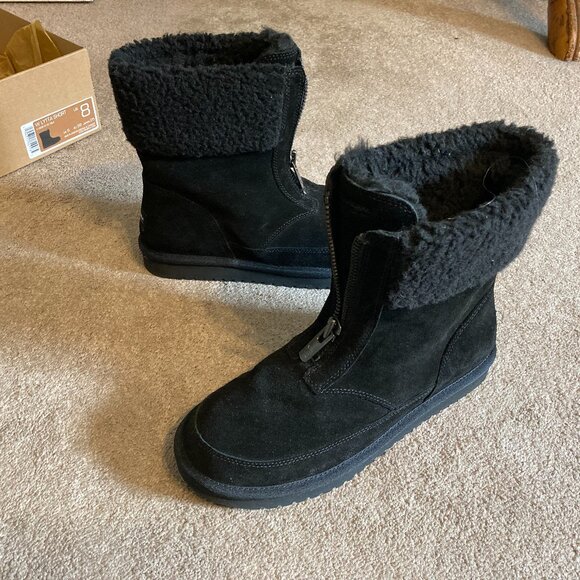 Koolaburra By UGG Black Lytta Booties 8 - Picture 2 of 7